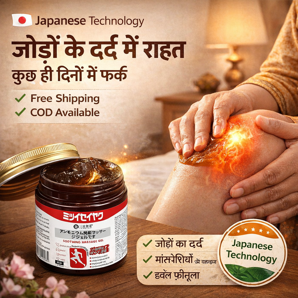 Instant Pain Relief Soothing Massage Gel (Pack of 2)