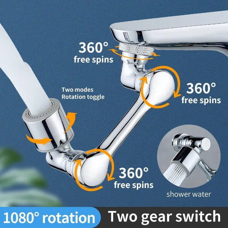 TapFlow™ 360° Faucet Extender - upgrade any kitchen tap India