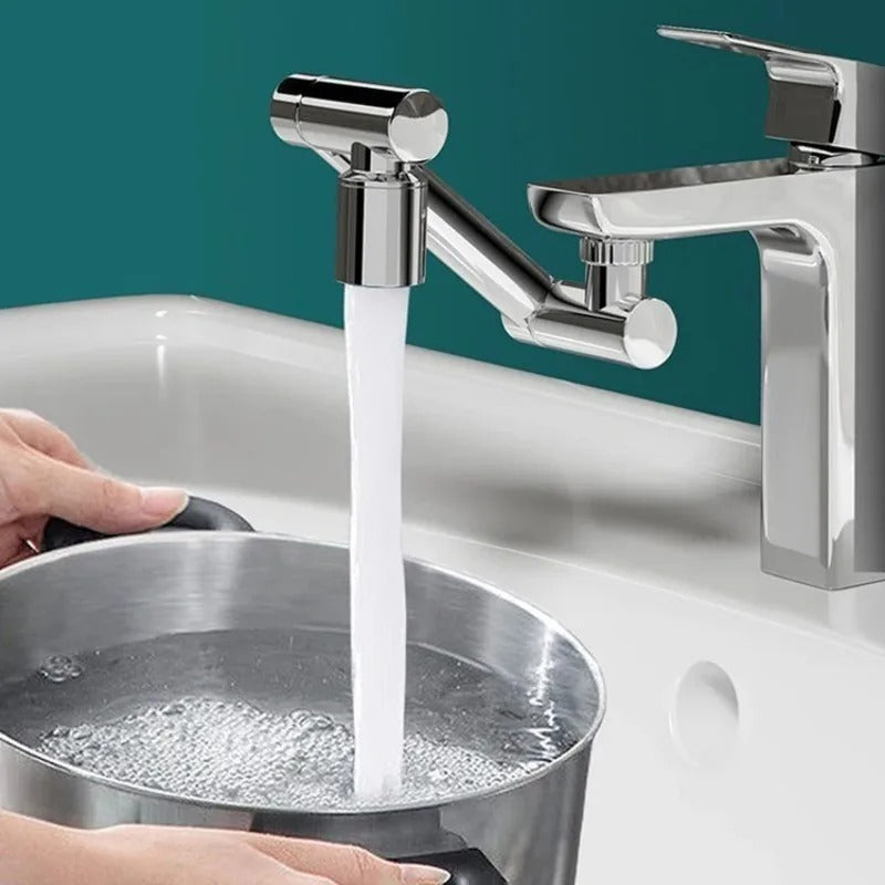 TapFlow™ universal fit faucet extender 20mm 22mm 24mm thread adapters