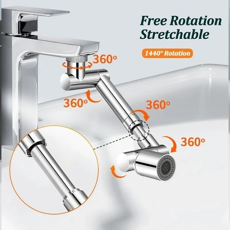 TapFlow™ premium chrome finish rust resistant faucet extender India ₹599